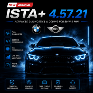 Ista+ 2026 version 4.57.21 + Installation Service, INPA+, ITOOLS, DR GINI for BMW ISTA+ 2026 version 4.57.21 + Installation Service, INPA+, ITOOLS, DR GINI for BMW (all software bundle)