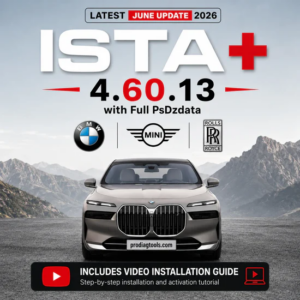 Ista+ 2026 version 4.60.13, INPA+, ITOOLS, DR GINI for BMW (all software bundle) (Copy) (Copy)